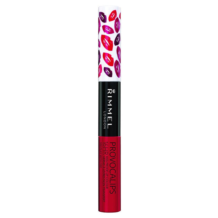 Rimmel Provocalips 16Hr Kiss Proof Up Colour Lipstick - 550 Play With Fire - Branded Beauty