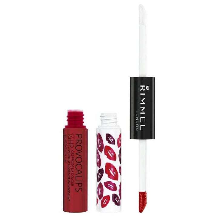 Rimmel Provocalips 16Hr Kiss Proof Up Colour Lipstick - 550 Play With Fire - Branded Beauty