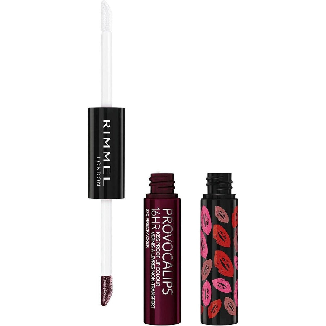 Rimmel Provocalips 16Hr Kiss Proof Up Colour Lipstick - 570 Firecracker - Branded Beauty