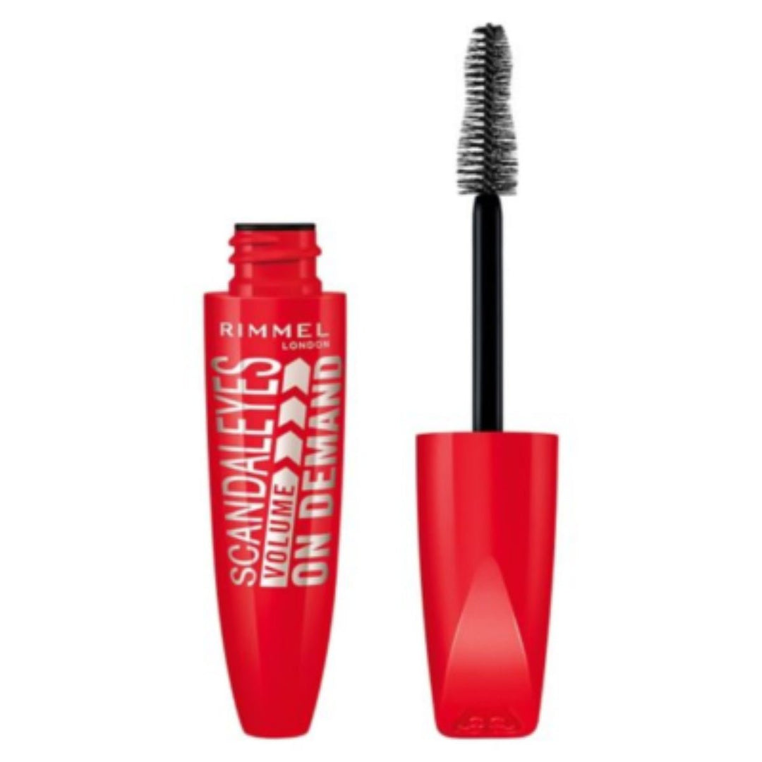 Rimmel Scandaleyes Volume On Demand Mascara - 001 Black - Branded Beauty