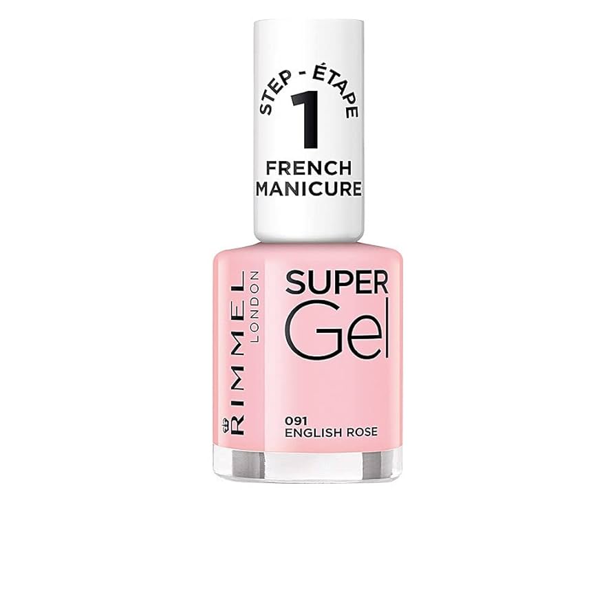Rimmel Super Gel French Manicure - 091 English Rose - Branded Beauty