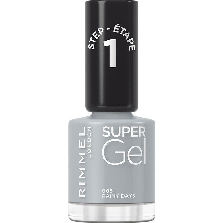 Rimmel Super Gel Nail Polish - 005 Rainy Days - Branded Beauty