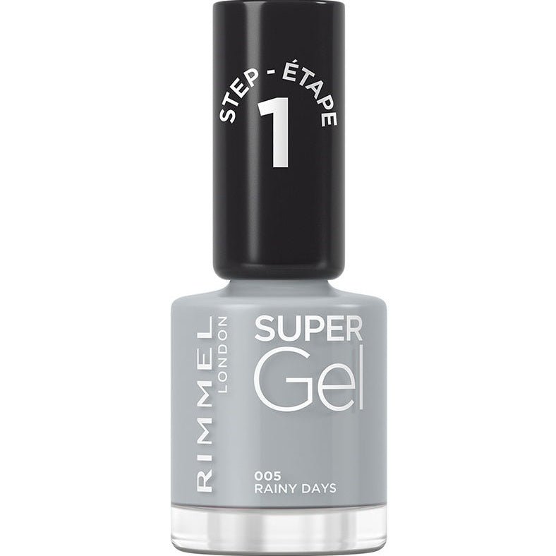 Rimmel Super Gel Nail Polish - 005 Rainy Days - Branded Beauty