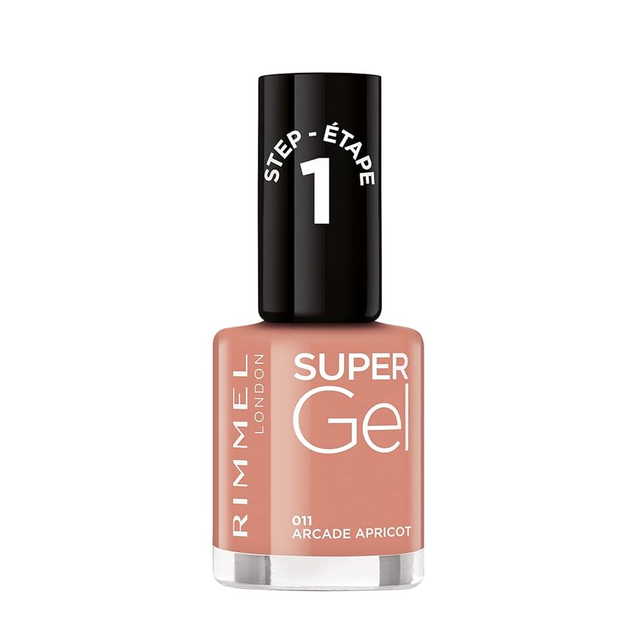 Rimmel Super Gel Nail Polish - 011 Arcade Apricot - Branded Beauty