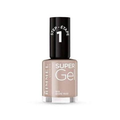 Rimmel Super Gel Nail Polish - 013 Bare Hug - Branded Beauty