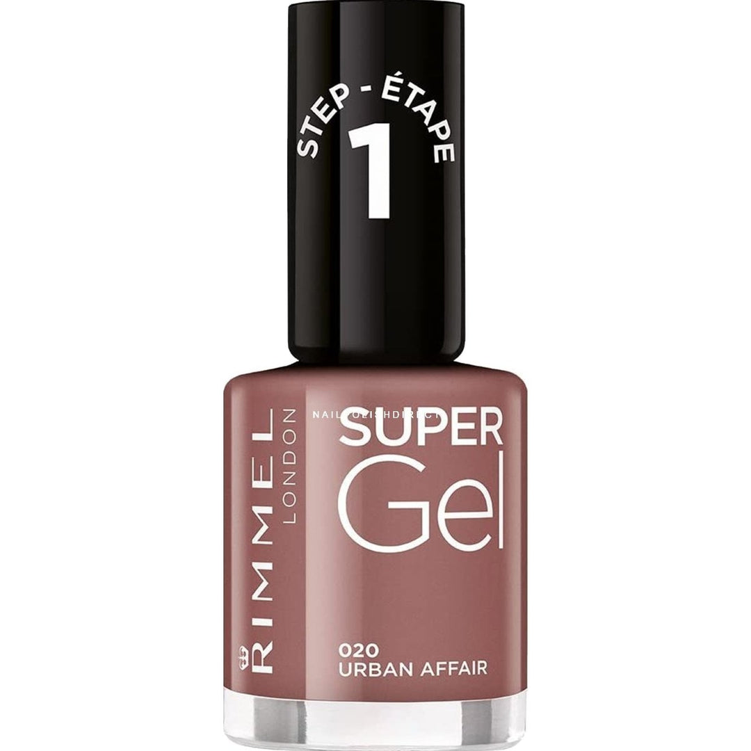 Rimmel Super Gel Nail Polish - 020 Urban Affair - Branded Beauty