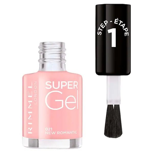Rimmel Super Gel Nail Polish - 021 New Romantic - Branded Beauty