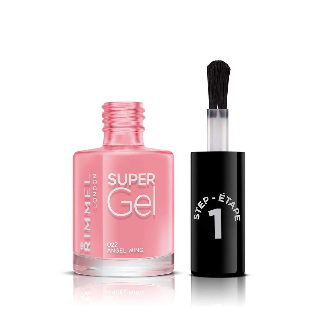 Rimmel Super Gel Nail Polish - 022 Angel Wing - Branded Beauty