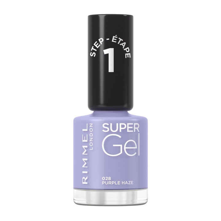 Rimmel Super Gel Nail Polish - 028 Purple Haze - Branded Beauty
