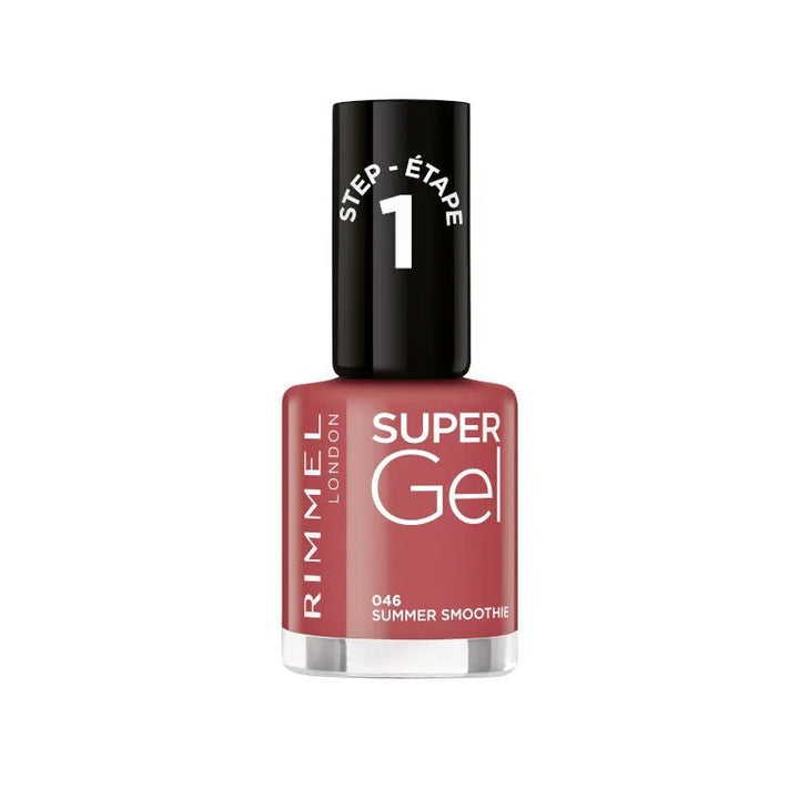 Rimmel Super Gel Nail Polish - 046 Summer Smoothie - Branded Beauty