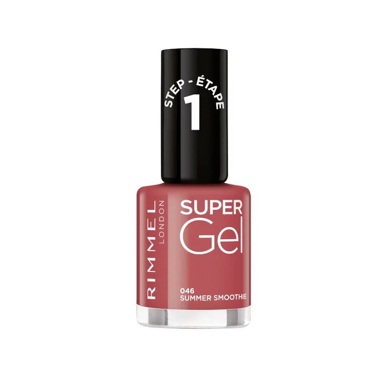 Rimmel Super Gel Nail Polish - 046 Summer Smoothie - Branded Beauty