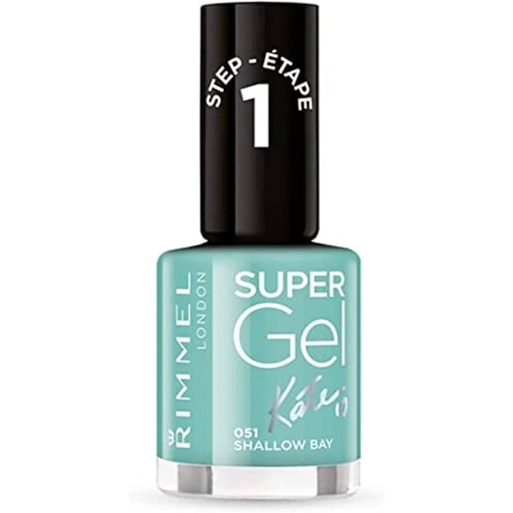 Rimmel Super Gel Nail Polish - 051 Shallow Bay - Branded Beauty