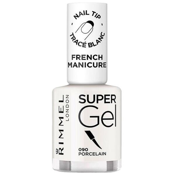 Rimmel Super Gel Nail Polish - 090 Porcelain - Branded Beauty