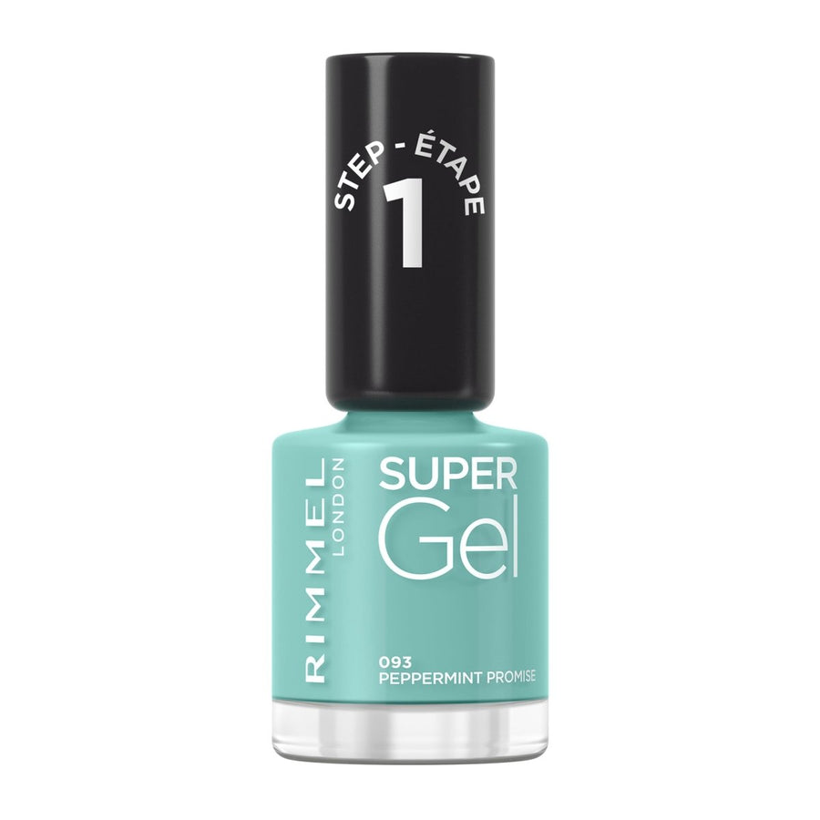 Rimmel Super Gel Nail Polish - 093 Peppermint Promise - Branded Beauty
