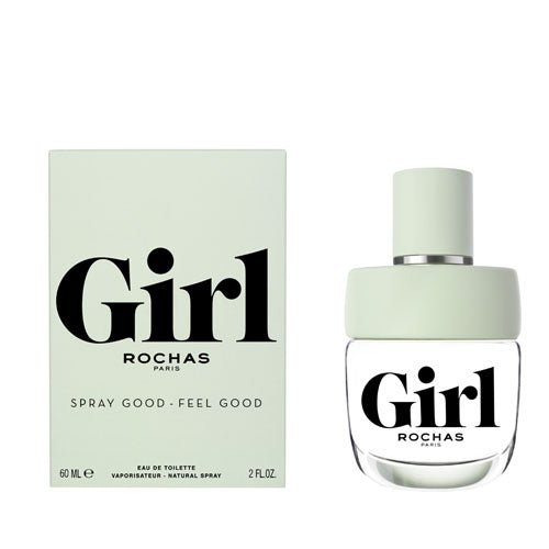 ROCHAS GIRL GOOD FEEL GOOD WOMEN EDT SPRAY 60ML - Branded Beauty