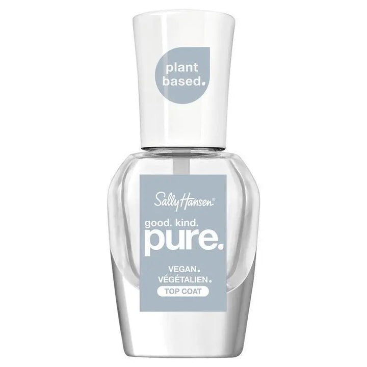 Sally Hansen Good Kind Pure Lasting Color Nail Polish - 101 Top Coat - Branded Beauty
