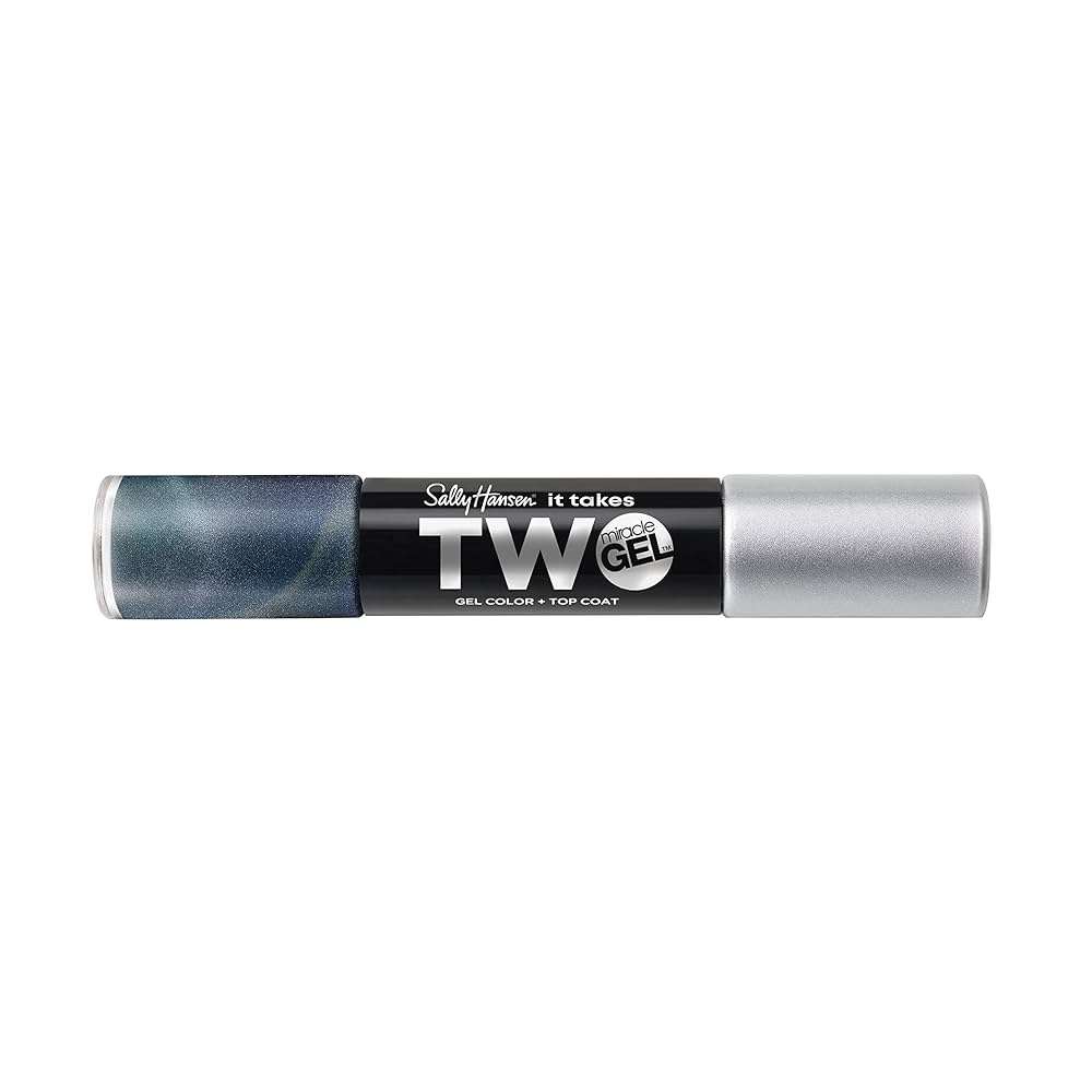 Sally Hansen It Takes Two Nail Color And Top Coat - 972 Faerie Green - Branded Beauty