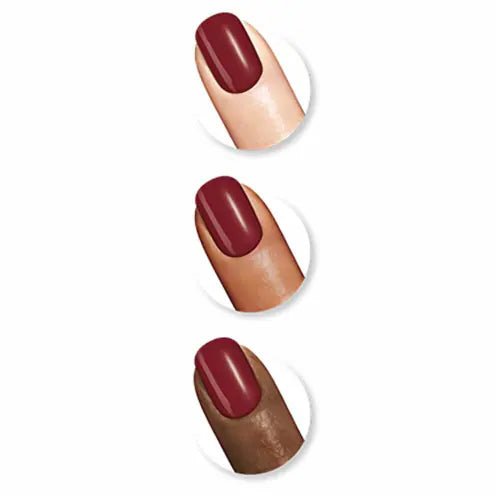 Sally Hansen It Takes Two Nail Color And Top Coat - 980 Can't Beet Royalty - Branded Beauty