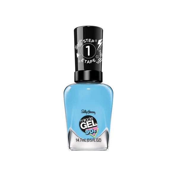 Sally Hansen Miracle Gel 90s Nail Polish - 886 Did I Blue That? - Branded Beauty