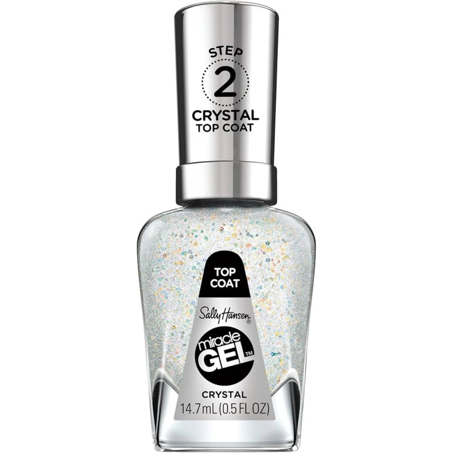 Sally Hansen Miracle Gel Nail Polish - 105 Crystal Top Coat - Branded Beauty