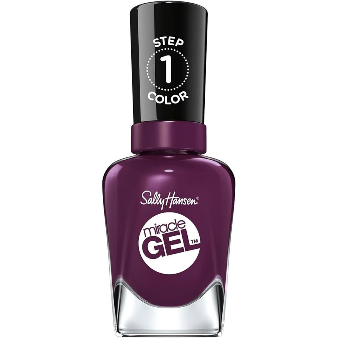 Sally Hansen Miracle Gel Nail Polish - 572 Wild For Violet - Branded Beauty