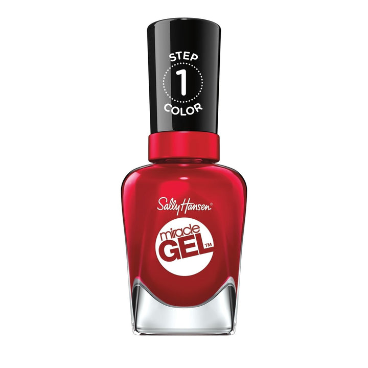 Sally Hansen Miracle Gel Nail Polish - 680 Rhapsody Red - Branded Beauty