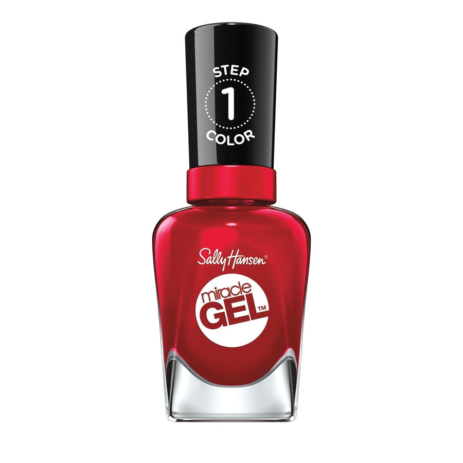 Sally Hansen Miracle Gel Nail Polish - 680 Rhapsody Red - Branded Beauty