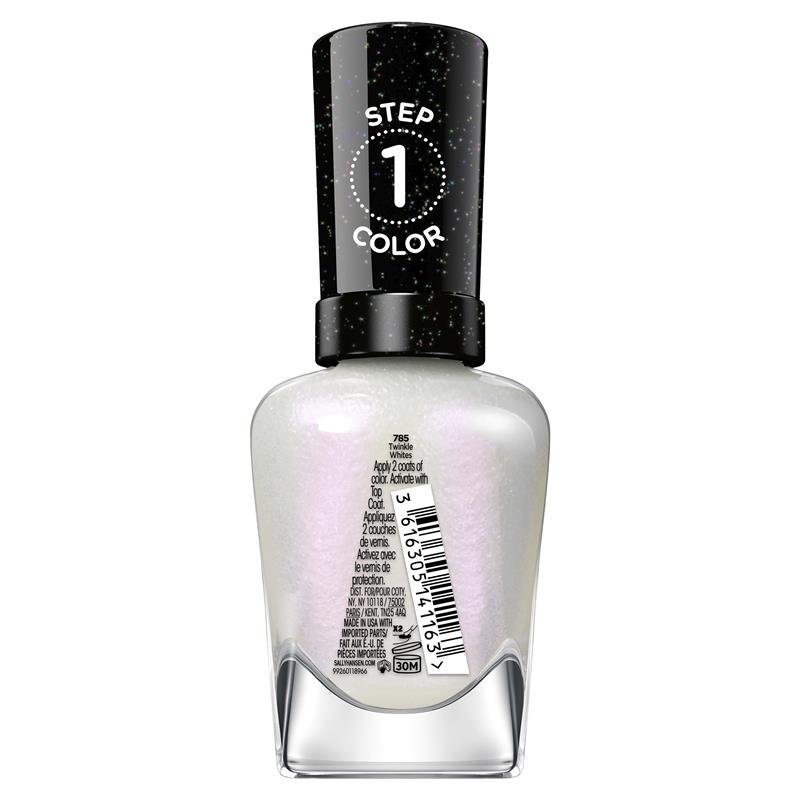 Sally Hansen Miracle Gel Nail Polish - 785 Twinkle Whites - Branded Beauty