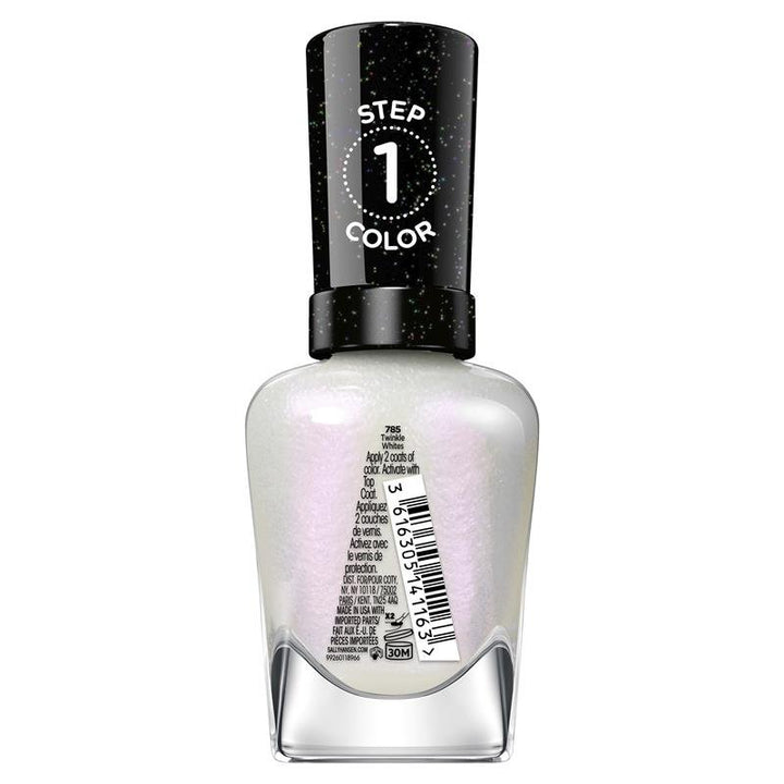 Sally Hansen Miracle Gel Nail Polish - 785 Twinkle Whites - Branded Beauty