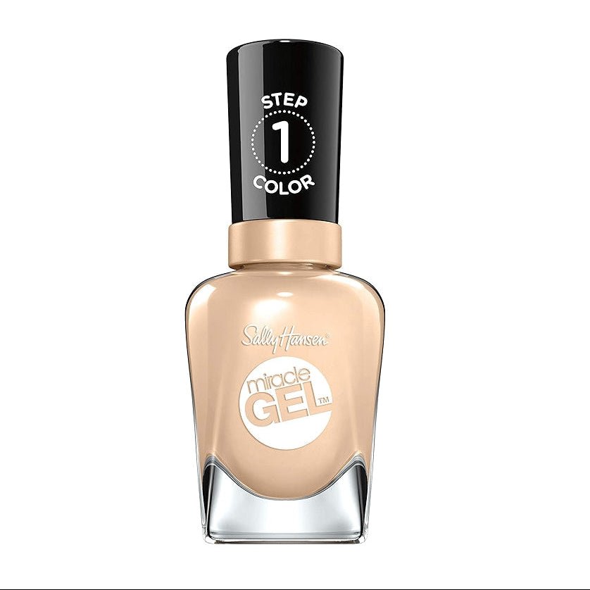 Sally Hansen Miracle Gel No Light Nail Polish - 120 Bare Dare - Branded Beauty