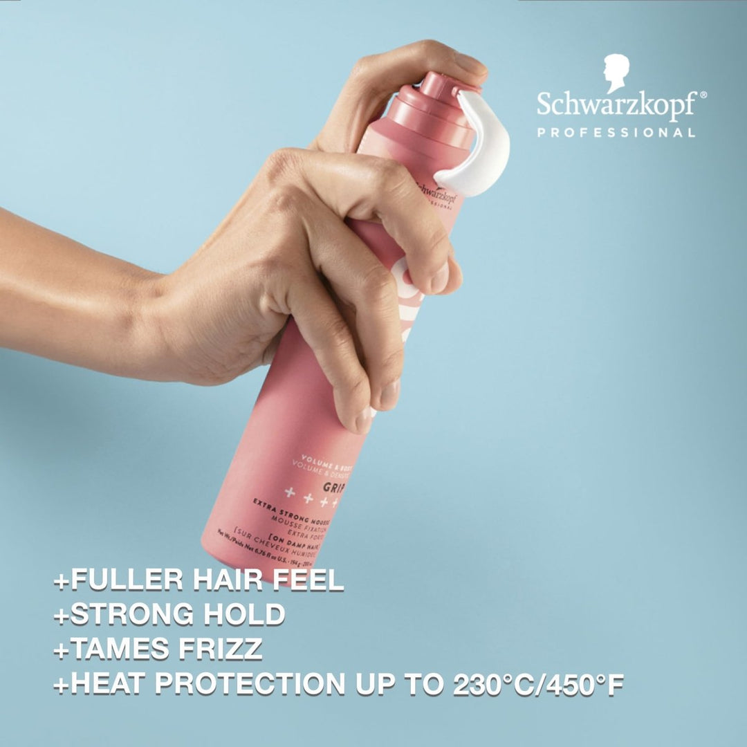 Schwarzkopf Hair Grip Mousse - 200ml - Branded Beauty