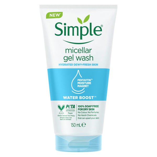 Simple Micellar Facial Wash Gel - 150ml - Branded Beauty