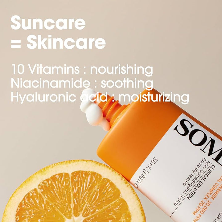 Some By Mi V10 Hyal Airfit Sunscreen SPF50 50ml - Branded Beauty