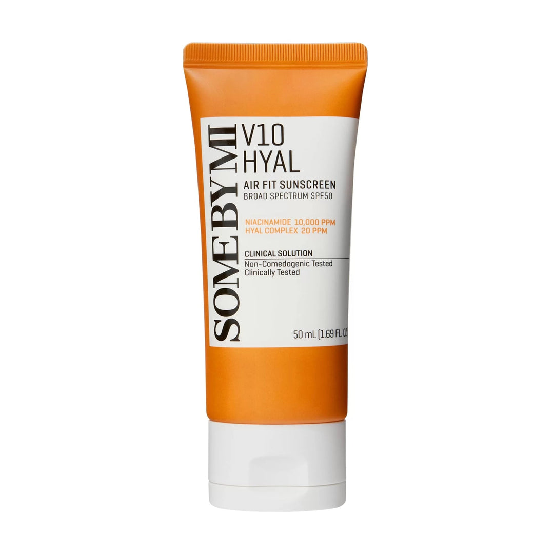 Some By Mi V10 Hyal Airfit Sunscreen SPF50 50ml - Branded Beauty