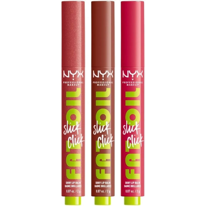 NYX Shiny Lip Balm Trio - 01