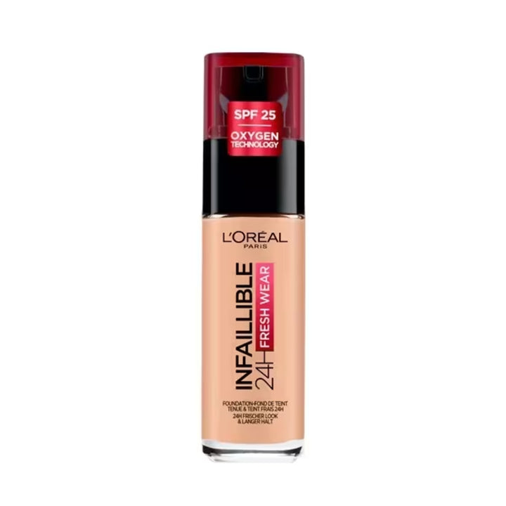 L'Oreal Infaillible 24H Fresh Wear Foundation - 125 Natural Rose