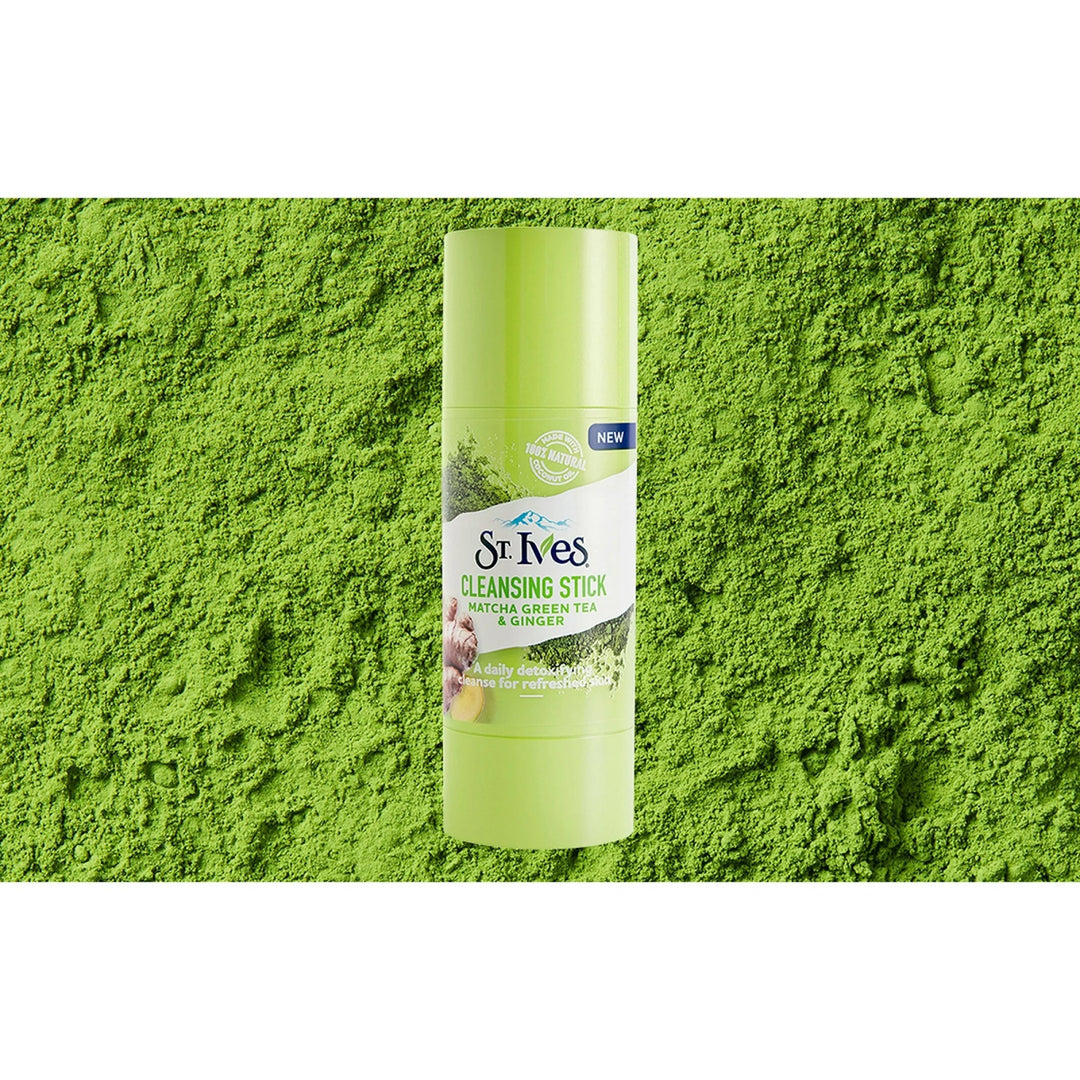 St. Ives Cleansing Stick - Matcha Green Tea & Ginger - Branded Beauty