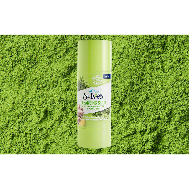 St. Ives Cleansing Stick - Matcha Green Tea & Ginger - Branded Beauty