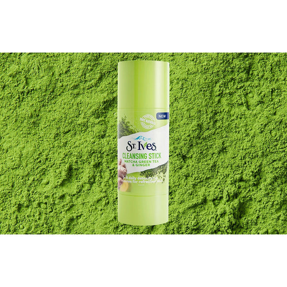 St. Ives Cleansing Stick - Matcha Green Tea & Ginger - Branded Beauty