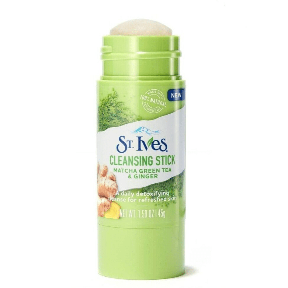St. Ives Cleansing Stick - Matcha Green Tea & Ginger - Branded Beauty