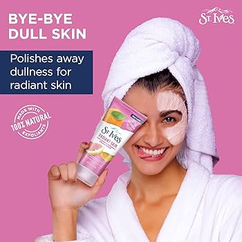 St. Ives Even & Bright Face Scrub - Pink Lemon & Mandarin Orange - Branded Beauty