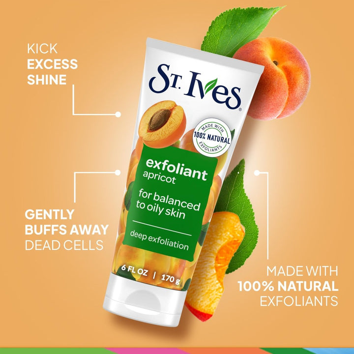 St. Ives Fresh Skin Apricot Face Scrub - Branded Beauty