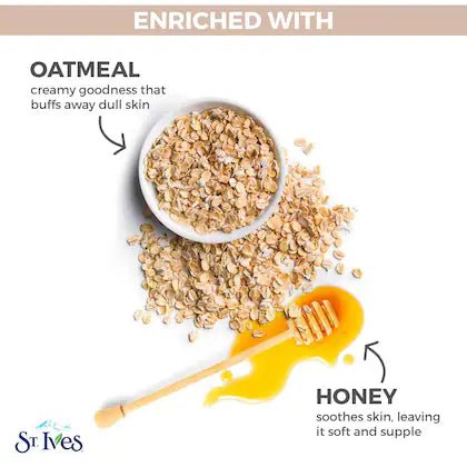 St Ives. Gentle Smoothing Oatmeal Scrub & Mask - Branded Beauty