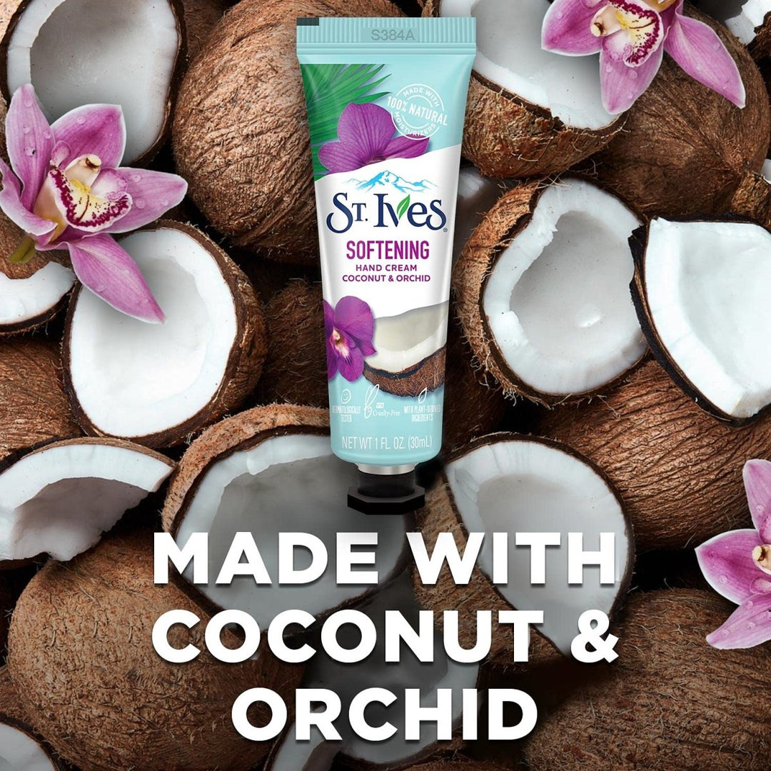 St. Ives Softening Hand Cream - Coconut & Orchid - Branded Beauty