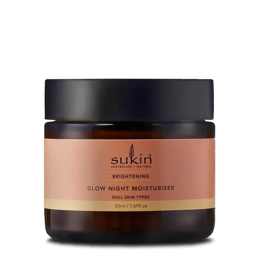 Sukin Brightening Glow Night Moisturiser 50ml - Branded Beauty