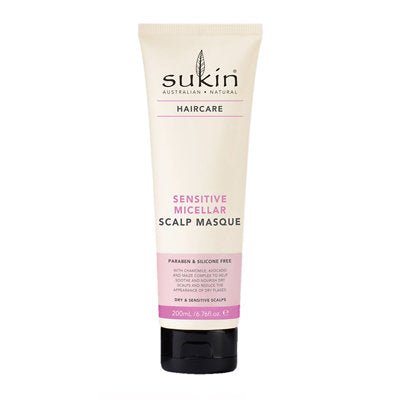 Sukin Haircare Sensitive Micellar Scalp Masque 200ml - Branded Beauty