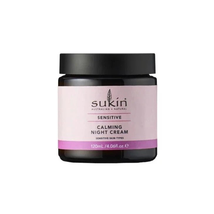 Sukin Natural Sensitive Calming Night Cream 120ml - Branded Beauty