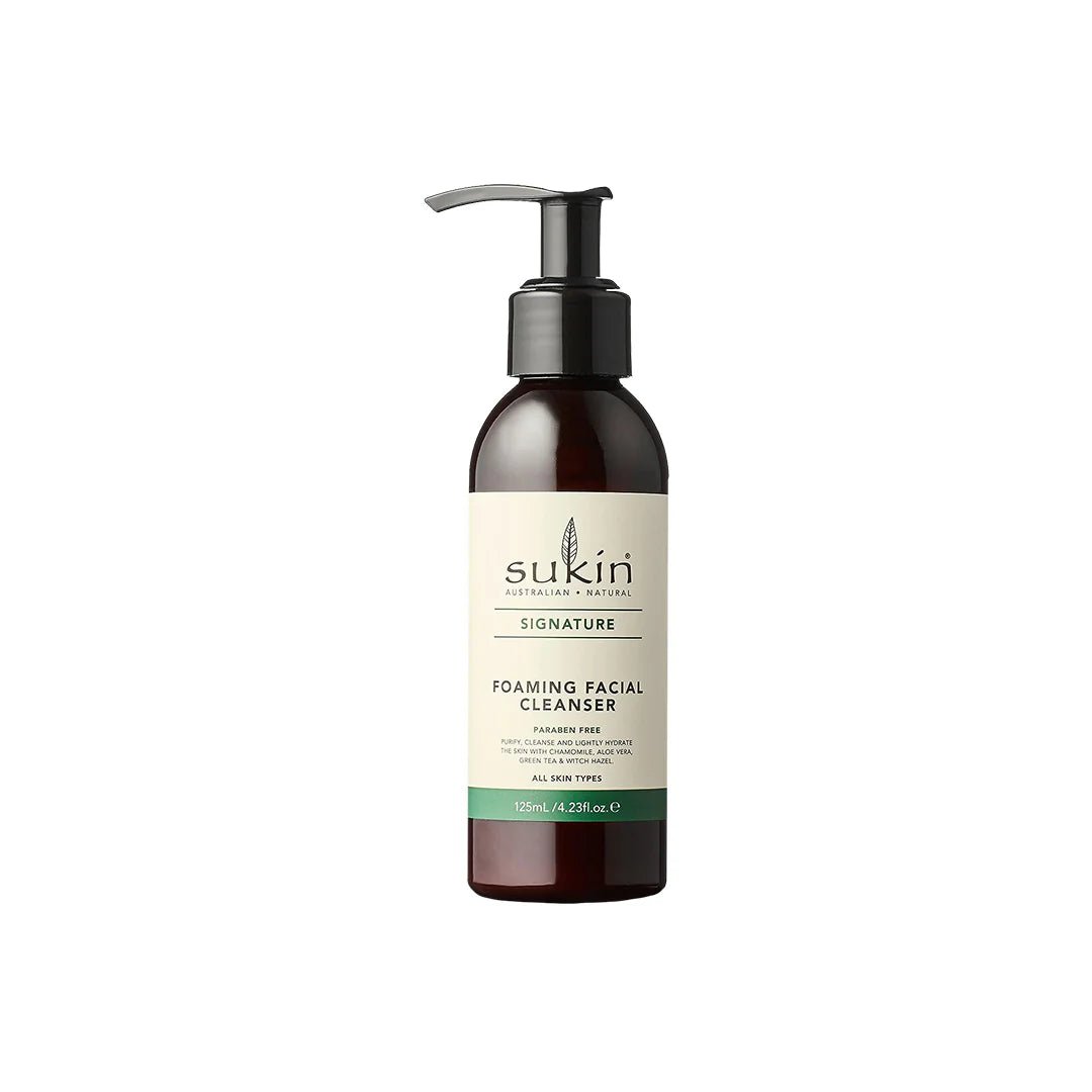 Sukin Signature Foaming Facial Cleanser 125ml - Branded Beauty