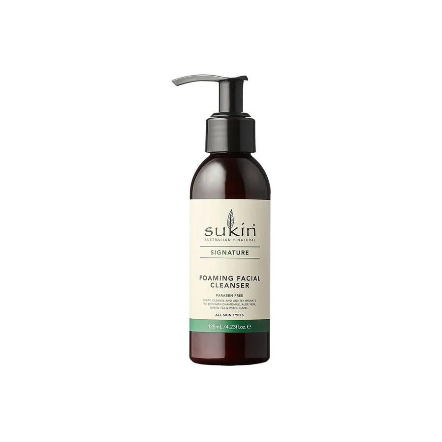 Sukin Signature Foaming Facial Cleanser 125ml - Branded Beauty