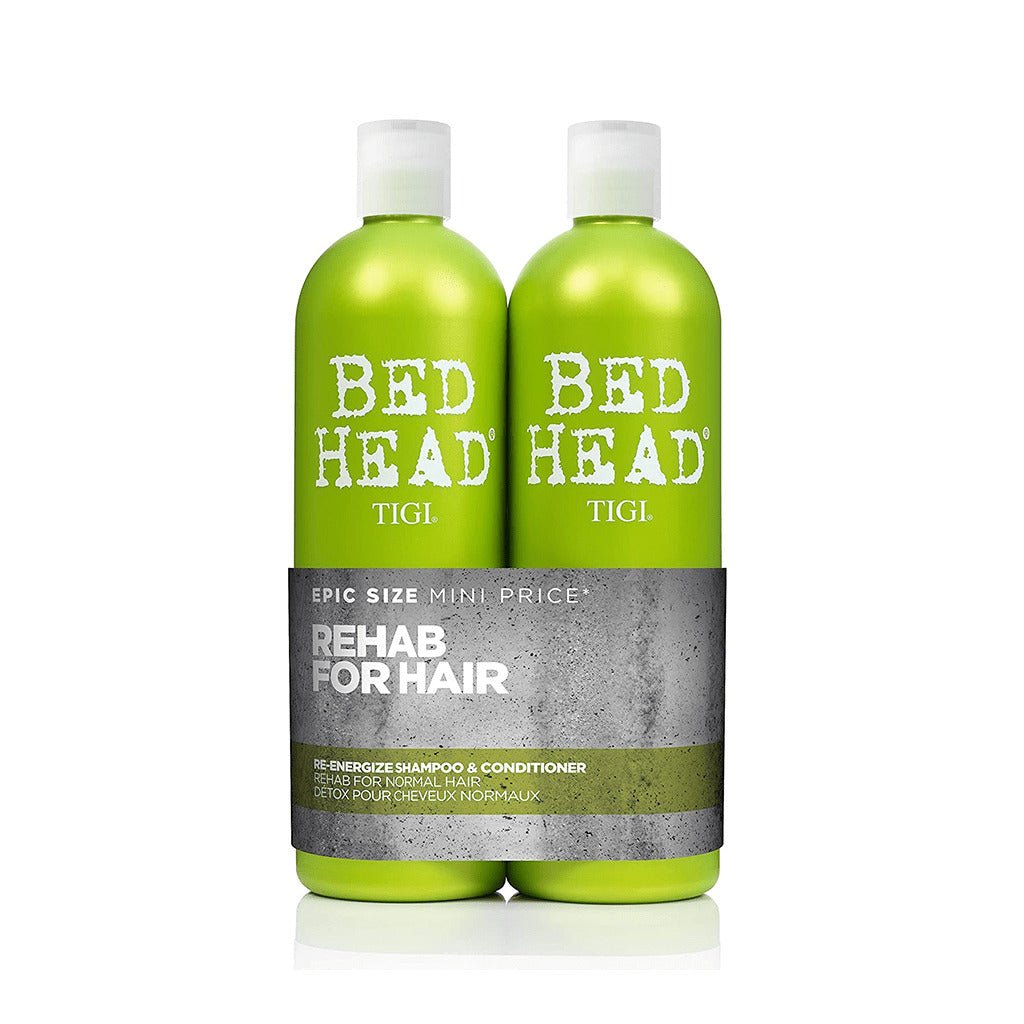 Tigi Bed Head Re - energize Shampoo and Conditioner - 2 x 750ml - Branded Beauty